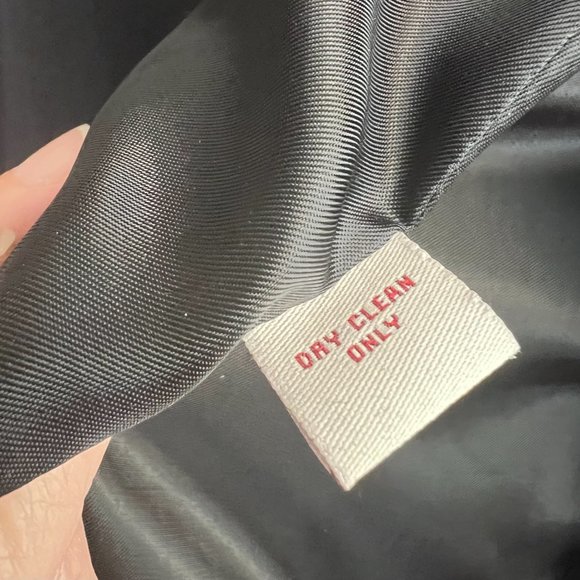 Macy's JM Collection Solid Black Wool Hooded Coat 22W - Picture 8 of 9